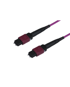 tML® Xtended - FO Micro Distribution trunk cable both sides 1xMPO/MTP® w. Pins 12G50/125µ OM4 LSHF, Type B, Length: xx in m