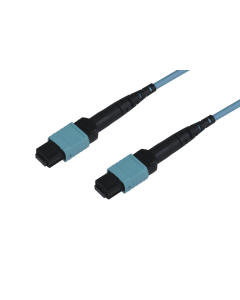 tSML - FO Micro Distribution Trunk Cable both sides 1x MPO Female 12G50/125µ OM3 LSHF, Type C, Length: xxx in m